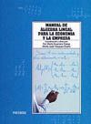 MANUAL DE ALGEBRA LINEAL PARA LA ECONOMIA Y LA EMPRESA