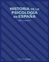 HISTORIA DE LA PSICOLOG�A EN ESPA�A