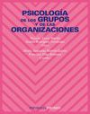 PSICOLOGA DE LOS GRUPOS Y DE LAS ORGANIZACIONES