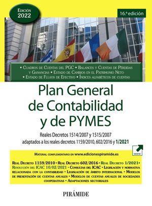 PLAN GENERAL DE CONTABILIDAD Y DE PYMES 2022