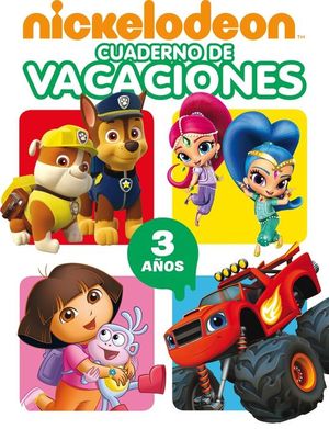 CUADERNO VACACIONES 3 AOS NICKELODEON