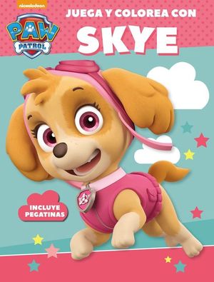 JUEGA Y COLOREA CON SKYE (PAW PATROL - PATRULLA CANINA)