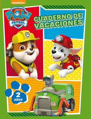 CUADERNO DE VACACIONES PATRULLA CANINA, 2 AOS