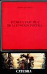 TEORIA Y PRACTICA DE LA FUNCION POETICA