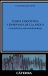 TEORIA LINGUISTICA Y ENSE�ANZA DE LA LENGUA.(LINGUISTICA PARA PROFESOR