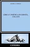 LIRICA Y POETICA EN ESPA�A.1536-1870