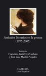 ARTCULOS LITERARIOS EN LA PRENSA (1975-2005)