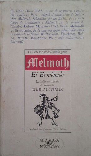 MELMOTH EL ERRABUNDO