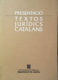 TEXTOS JURIDICS CATALANS