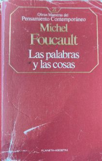 LAS PALABRAS Y LAS COSAS