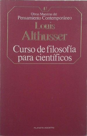CURSO DE FILOSOF�A PARA CIENT�FICOS