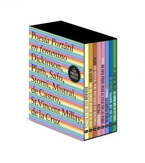 ESTUCHE POESIA PORTATIL EN FEMENINO 2024 (8 TITULOS)