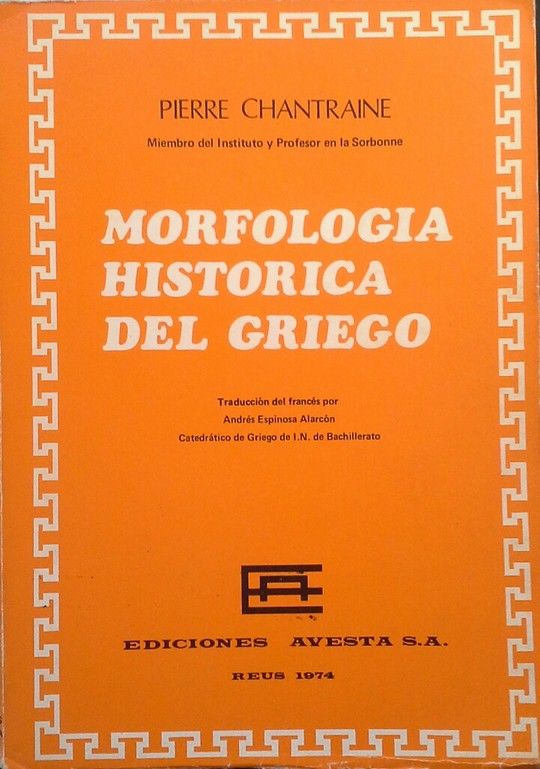 MORFOLOGIA HIST�RICA DEL GRIEGO