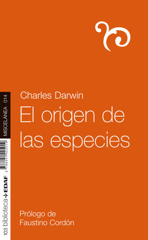 EL ORIGEN DE LAS ESPECIES