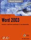 MICROSOFT OFFICE WORD 2003.MANUAL AVANZADO
