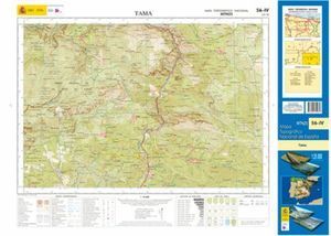 56-4 TAMA MAPA TOPOGRAFICO 1:25,000