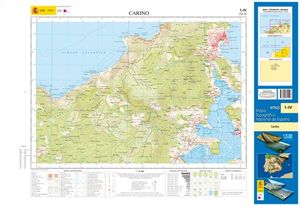 MTN25. MAPA TOPOGRAFICO 1-IV CARI�O