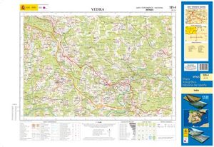 MTN25. MAPA TOPOGRAFICO 121-I VEDRA