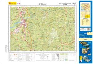 MTN25. MAPA TOPOGRAFICO 120-IV PADRN