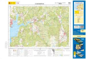 MTN25. MAPA TOPOGRAFICO 68-I CAMARIAS