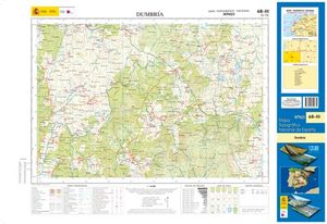 MTN25. MAPA TOPOGRAFICO 68-III DUMBRA