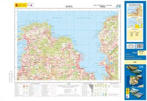 MTN25. MAPA TOPOGRAFICO 21-IV SADA