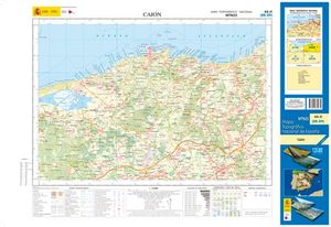 MTN25. MAPA TOPOGRAFICO 44-II CAIN