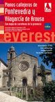PLANOS CALLEJEROS DE PONTEVEDRA Y VILAGARC�A DE AROUSA