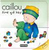 CAILLOU. DIME QUE HAY (LIBRO SOLAPAS)