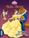 BELLA Y BESTIA.(DISNEY).(CUENTO PARA COLOREAR)