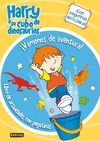 VAMOS DE AVENTURAS. HARRY Y SU CUBO DE DINOSAURIOS. ACTIVIDADES PEGATI