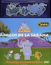 MAM� MIRABELLE. AMIGOS DE LA SABANA. LIBRO-JUEGO CON PIEZAS DE FIELTRO