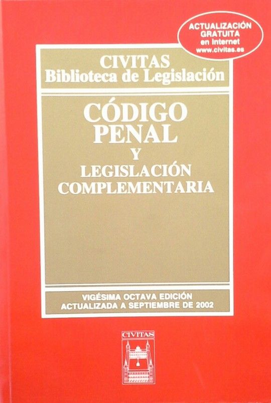 CDIGO PENAL Y LEGISLACIN COMPLEMENTARIA