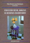 EDUCACION SOCIAL.ANALISIS DE RECURSOS COMUNITARIOS