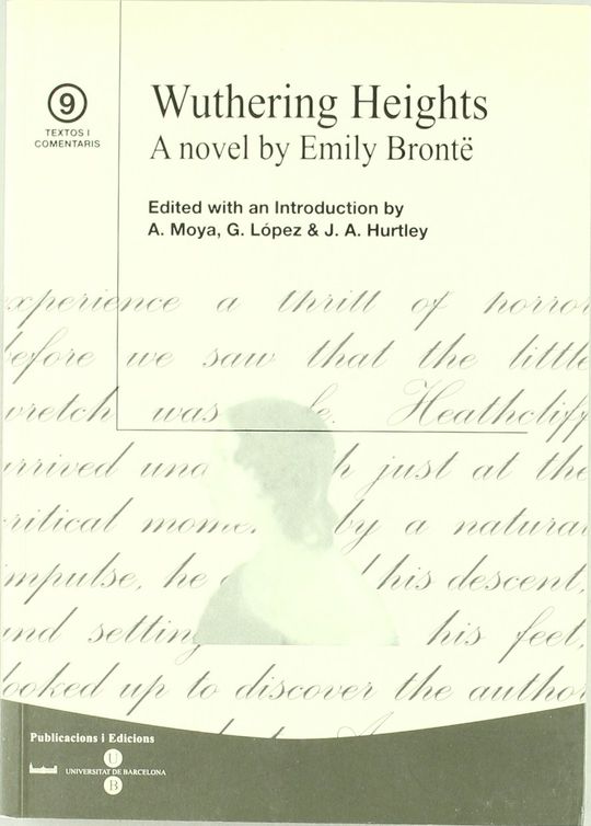WUTHERING HEIGHTS. A NOVEL BY EMILY BRONT