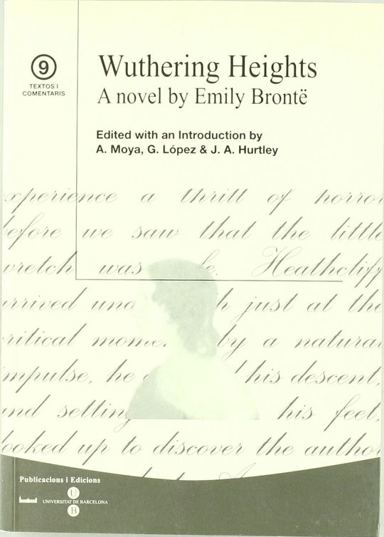 WUTHERING HEIGHTS. A NOVEL BY EMILY BRONT�