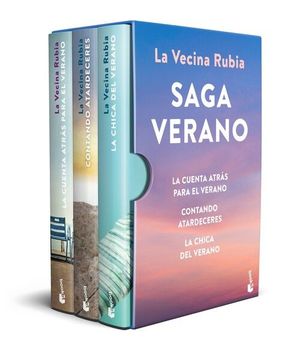ESTUCHE TRILOGIA LA VECINA RUBIA. SAGA VERANO