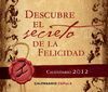 CALENDARIO SOBREMESA DESCUBRE EL SECRETO DE LA FELICIDAD 2012