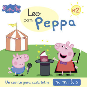 LEO CON PEPPA PIG N 2: UN CUENTO PARA CADA LETRA: P, M, L, S