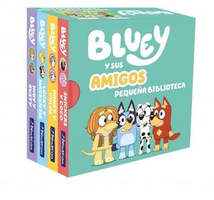 BLUEY Y SUS AMIGOS. PEQUEA BIBLIOTECA