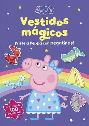PEPPA PIG. VESTIDOS M�GICOS. VISTE A PEPPA CON PEGATINAS