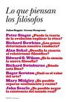 LO QUE PIENSAN LOS FIL�SOFOS