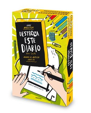 Destroza este diario. Ahora a todo color (10 años destrozando este diario):  Edición 10º aniversario · Manualidades por Material · El Corte Inglés