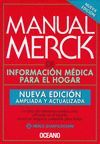 MANUAL MERCK, INF. MEDICA HOGAR (NUEVA ED.)