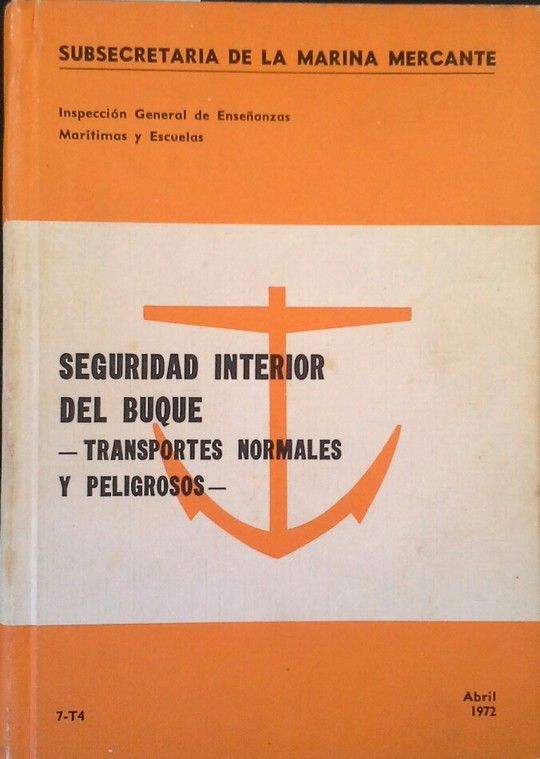 SEGURIDAD INTERIOR DEL BUQUE