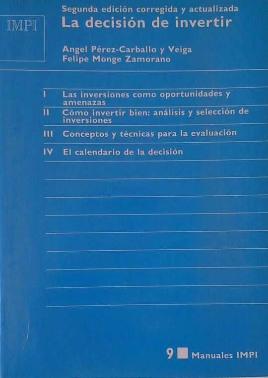 LA DECISI�N DE INVERTIR