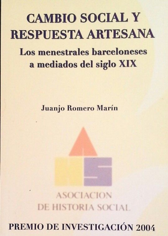 CAMBIO SOCIAL Y RESPUESTA ARTESANA