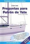 PREGUNTAS PARA PATR�N DE YATE. LIBRO TEST