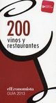 LOS 200 VINOS Y 200 RESTAURANTES DE ELECONOMISTA