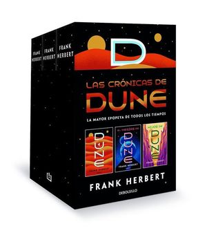 LAS CRNICAS DE DUNE (PACK CON: DUNE  EL MESAS DE DUNE  HIJOS DE DUNE